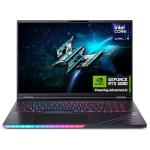 acer Predator Helios 18 AI PH18-73 Gaming Laptop - Intel Core Ultra 9 275HX, 32GB, 1TB Gen5 SSD, NVIDIA GeForce RTX 5080, 18" WQXGA 250Hz Mini LED, Windows 11, Black