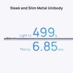 HUAWEI MatePad 11.5 Tablet 8+256GB, PaperMatte Edition, FullView Display, 2.2K Resolution, Charging 22.5W, WPS Office, 7700 mAh Battery, Camera 13MP, Notes, Space Gray