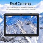 PRITOM 7 inch Tablets Android 13,32 GB, (Expandable 128GB),3500 Mah, Tablet PC, Bluetooth,Dual Camera,WiFi, Portable Tablet PC with Black Case