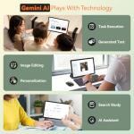 KINGRID Tablet, 2026 Lastest Android 16, 10.1 Inch 2 in 1 Tablet Bundle, 24GB RAM 256GB ROM /2TB TF, T615 Octa-Core AI Tablets, with Keyboard, Mouse, Case, Stylus, 5G WiFi, 5000mAh, Dual Camera, GPS