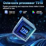 YESTEL Tablet 10 Inch Android 15 with Gemini AI, 30GB RAM + 2TB Expansion ROM, Widevine L1, Octa-Core, 5G WiFi, GPS, FHD IPS, BT5.0, 6000mAh, 2 in 1 Tablet with Keyboard + Mouse, Blue