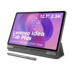 Lenovo Idea Tab Plus Android Tablet | 12.1 inch 2.5K (2560x1600) Display | MediaTek Dimensity 6400 | 8 GB RAM | 256 GB UFS 2.2 | Wi-Fi 5 | Luna Grey |Tab Pen + Folio Case
