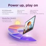 Lenovo Idea Tab Plus Android Tablet | 12.1 inch 2.5K (2560x1600) Display | MediaTek Dimensity 6400 | 8 GB RAM | 256 GB UFS 2.2 | Wi-Fi 5 | Luna Grey |Tab Pen + Folio Case