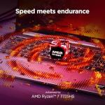 Lenovo LOQ Essential | 15.6 inch Full HD Gaming Laptop | AMD Ryzen 7 7735HS | NVIDIA GeForce RTX 3050 | 144Hz | 16 GB RAM | 512 GB SSD | Wi-Fi 6 | Windows 11 Home | Luna Grey