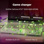 Lenovo LOQ Essential | 15.6 inch Full HD Gaming Laptop | AMD Ryzen 7 7735HS | NVIDIA GeForce RTX 3050 | 144Hz | 16 GB RAM | 512 GB SSD | Wi-Fi 6 | Windows 11 Home | Luna Grey