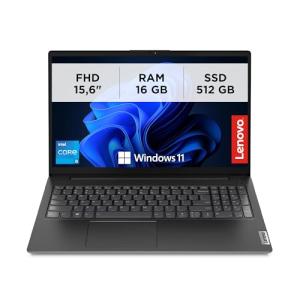 Lenovo Notebook V15 G4 IRU 15.6 Inch i5-13420H 3.4GHz RAM 16GB SSD 512GB NVMe-Win 11 Prof Black (83A100A6IX) Brand