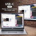 acer Aspire Go 14 AG14-21P Laptop - AMD Ryzen 3 7320U, 8GB, 128GB SSD, Integrated Graphics, 14 Inch WUXGA, Windows 11, Silver