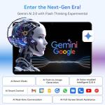 Android 16 Tablet, 2026 Tablet with Keyboard and Pen, Gemini AI 3.0,10 Inch Android Tablets 18GB+128GB/2TB, 6000mAh, FHD, 5G WiFi, Bluetooth 5.0, GPS, OTG, Office, Gaming, 4 Years Warranty