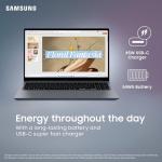 Samsung Galaxy Book4 Laptop | 15.6 Inch FHD LED | Intel Core 7 | 16 GB RAM | 1TB SSD | Windows 11 | Aluminium Grey | 2 Year Extended Warranty | Works with Galaxy Phone & Tab