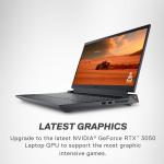 Dell G15 5530 15.6" FHD 120Hz Gaming Laptop, Intel Core i5-13450HX, NVIDIA GeForce RTX 3050 6GB, 16GB RAM, 512GB SSD, Windows 11 Home, English-UK Backlit Keyboard, Dark Shadow Grey