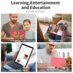 VASOUN 10 Inch Tablet,Tablet PC Android 14 with 4GB(2+2GB Expand) RAM 32GB ROM,6000mAh Battery,1280 * 800 IPS,Dual Speaker,Dual Cameras,Type C(Pink)