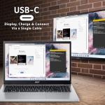 acer Aspire Go 15 AG15-32P Laptop - Intel Core 3 N355, 8GB, 256GB SSD, Integrated Graphics, 15.6" Full HD, Windows 11, Silver