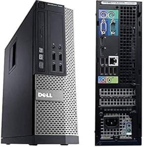 Dell FAST Optiplex 7020/9020 SFF PC - Intel Core i7 4th Gen (4 Cores Upto 3.90GHz), 300Mbps USB WiFi, 32GB DDR3 RAM + 1TB SSD Storage, Windows 11 Pro (Renewed) (Desktop SFF)