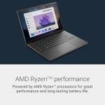 Dell 14 Laptop DC14255 14-Inch 2K 1920x1200) Display, AMD Ryzen 5 220, AMD Radeon Graphics, 16GB DDR5 RAM, 512GB SSD, Windows 11 Home, UK Qwerty Backlit Keyboard, Carbon Black