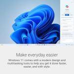 Dell 14 Laptop DC14255 14-Inch 2K 1920x1200) Display, AMD Ryzen 5 220, AMD Radeon Graphics, 16GB DDR5 RAM, 512GB SSD, Windows 11 Home, UK Qwerty Backlit Keyboard, Carbon Black