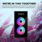 HP OMEN 35L Gaming Desktop Tower PC | Intel® Core™ Ultra 7 265F Processor | 32 GB DDR5 RAM | 1TB SSD | NVIDIA GeForce RTX 5070 (12 GB GDDR7 dedicated) | Windows 11 | RGB liquid cooler | GT16-0051sa