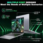 NAIKLULU 15.6 Inch Laptop with M3-6Y30 Processor, 16GB RAM 512GB SSD Laptop Computer Pc 2026, FHD 1920 x 1080P, 5000 MAh/38.5Wh, TF Card, Webcam, Touchpad, Student/Home/Business