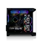 ADMI Gaming PC: AMD Ryzen 7 5700X - AIO Liquid Cooler - RTX 5060 8GB GDDR7 - DDR4 32GB - NVME 1TB - Mars ARGB Panoramic Case (Black) - WiFi - Windows 11