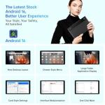 MUISOO Android 16 Tablet,10 inch Tablet, 20GB RAM 64GB ROM(1TB TF Expand), 5MP+8MP Camera, WiFi 6, BT5.4, 1280 * 800 IPS, 5000mAh, Dual Speakers Pad PC Tablets