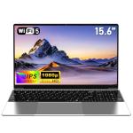 NAIKLULU 15.6 Inch Laptop with 4425Y Processor, 8GB RAM 256GB SSD Laptop 2026 Computer Pc, FHD 1920 x 1080P, 5000 MAh/38.5Wh, TF Card, Webcam, Touchpad, Student/Home/Business