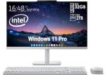 Lenovo All in One Desktop with Intel Ultra-Fast 4-Core CPU| 24 inch Full HD Display| 32GB RAM, 1TB PCIe SSD| Wi-Fi 6| Bluetooth| USB, Ethernet Port| Windows 11 | HDMI Out| Wireless Keyboard & Mouse