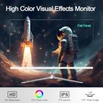 SZTPS 23.8" FHD All in One PC Desktop Computer,i5-12450H 8 core Processor,16 GB RAM,256 GB SSD,WiFi,Bluetooth WiredKeyboard & Mouse,Windows 11 Pro PC (Flat panel)