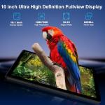 Whitedeer Tablet Android 16, 10 inch Tablet 30GB RAM 128GB ROM/2TB, Android Tablets Octa-Core Processor, Tablet 10 inch with Pen and Keyboard, WiFi 6&Bluetooth 5.0丨6000mAh丨5MP+8MP, Widevine L1-Black