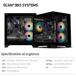 SCAN Aurum Liquid Cooled Gaming PC | RTX 5070 Ti 16GB | Ryzen 7 8700F 8-Core | 32GB DDR5 RAM | 1TB M.2 SSD | Dynamic RGB Lighting | WiFi | Streaming Ready | Windows 11