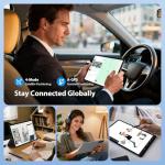 LINROM 3K Tablet 13 Inch & Android 15, 36GB RAM, 512GB ROM (Expand TF 1TB), 4G Lte & 5G WiFi, 2940 * 1840, 11580mAh, G99 2.2GHz, 13MP+8MP, Tablet with keyboard/GPS/Bluet/4 Speakers-Gray