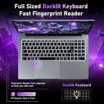 CHIFUYOU 16 GB DDR4 RAM 1TB SSD laptop 16 inch gaming laptop R-7 5825U 8 Core (up to 4.5 GHz), backlit keyboard, 1080FHD, WiFi 6, BT 5.0, webcam/touchpad/multimedia ports