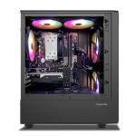 ZER-LON Gaming PC Desktop Computer, Intel Core I5 up to 3.6GHz, RX 550 4G GDDR5, 16G DDR3 RAM, 512GB NVME SSD, WiFi 5.0, Prebuilt Gaming PC Tower Computer with 5 RGB Fan