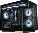 ionz Gaming PC Desktop Computer, Intel i5-12400F, RTX 5060, 120mm AIO, 16GB RAM, 1TB NVMe SSD, Windows 11, Black (Apex, Black)