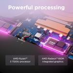 Lenovo IdeaPad 1 | 15.6 inch FHD Laptop | AMD Ryzen 3 7320U | 8 GB RAM | 512 GB SSD | Windows 11 Home | Cloud Grey