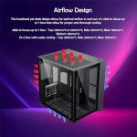 ionz Gaming PC - Desktop Computer | Intel i5-12400F | Nvidia RTX 5060 | 16GB RGB RAM | 1TB NVMe SSD | 500W 80+ PSU - WIFI | Windows 11 | (KZ-900, Black)