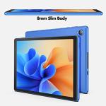 PRITOM 10 inch Android 12 Tablet,2GB RAM, 32GB ROM, 6000Mah, Expand to 512GB, Quad Core Processor, 10 inch Tablet, Android Tablets HD IPS Screen, Camera, Wi-Fi, Bluetooth, Tablet PC(Blue)