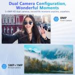 Raemond Android 15 Tablet 10 Inch with Case, 18GB RAM 128GB ROM, 1280 x 800 IPS HD Widevine L1, Octa-Core, 1TB Expandable, WiFi 6, BT5.4, Dual Camera 5MP+8MP, 6000mAh, GPS, Dual Speakers