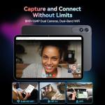 VekfulPC 13.4 inch Android 15 Tablets with Keyboard and Pen, 13 inch Large Screen Tablet with Gemini AI for Gaming, 24GB RAM+256GB ROM, 120Hz,10000mAh，Octa-Core,with Case and Pen