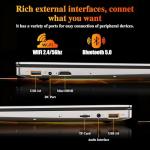 Ultra-fast Ryzen 7 4800H 8 Cores / 16 Threads Laptop 15.6″ – 16GB RAM / 512GB SSD – Fingerprint Reader • Bluetooth 5.0 • Dual-band WiFi Modules • 4 hours of use • Ideal for Students, Business & Gaming