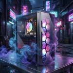 STGsivir Gaming PC, Gaming Computer Desktop Tower, Intel Core i7 8th up to 4.1GHz, Nvidia GeForce RTX 3050 6GB, 32GB DDR4 RAM, 1TB SSD, WIFI 6, BT 5.0, RGB Fan x3, Windows11 Pro