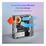 ASUS ExpertCenter P500 SFF Desktop PC, Intel Core i7-13620H, 16GB DDR5 RAM, 512GB SSD, Intel UHD Graphics, Windows 11 Pro, WiFi, Bluetooth, HDMI, DisplayPort