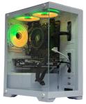 Blizzard Mini Gaming PC Desktop : AMD Ryzen 5 5500GT, GTX 1660 Super 6GB, 16GB RAM DDR4, 512GB SSD NVMe, 500W PSU 80+ Bronze, ARGB, Wi-Fi, Windows 11 Pro, White Case