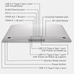 Dell 27 All-in-One Desktop ec27250-27-inch FHD (1920 x 1080) Display, Intel Core 5 Processor 120U, Intel Graphics, 16GB DDR5 RAM, 512GB SSD, Windows 11 Home, Onsite Service - White