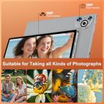 JUSYEA 2026 Tablet 10 Inch Android 15, 30GB RAM+128GB ROM/TF 2TB, 8000mAh, Parental Control, 8-Cores, Gemini AI/Widevine L1, BT5.0, 8MP+5MP, WIFI 6, Tablets Mouse and Keyboard Set-Grey