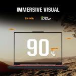 ASUS TUF Gaming A16 FA607NUQ Gaming Laptop | 15.6" Full HD 144Hz Screen | AMD Ryzen 7 170 | NVIDIA GeForce RTX 4050 | 16GB RAM | 512GB SSD | UK layout single-backlit keyboard | Windows 11