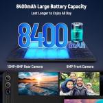 MUISOO 11.5 inch Tablet, Tablet Android 15, 2K Display Octa-Core 30GB RAM+128GB ROM (1TB TF) 8400mAh 5G WiFi 8MP+13MP Camera Widevine L1 BT5.4 Face ID Quick Charge Tablets Pad PC, Black