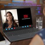 DREAMFYRE 15.6 Inch Laptop PC 16GB DDR4 512GB SSD, Ryzen 5 3500U Processor Gaming Laptop Computer Win 11 Pro with Touch ID Support 2.4/5G WiFi Bluetooth USB 3.0 x 2, Audio Jack x 1, HDMI x 1, Slot