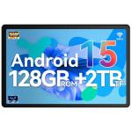 Gleeso Tablet Android 15, Tablet 10 Inch with 30GB RAM+128GB ROM | Octa-Core A733 Processor | WiFi 6 | Android Tablets 10 Inch with 6200mAh | Bluetooth 5.4 | OTG | PC Mode(Gray)