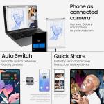 Samsung Galaxy Book5 AI Laptop, 15.6" Display, Intel Core Ultra 5 Processor, 16GB Memory, 512GB Storage, Titan Grey