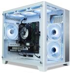 ionz Gaming PC - Desktop Computer, Ryzen 7 5700X, NVIDIA RTX 5060,16GB RAM 1TB NVMe SSD, Windows 11, 650W 80+ PSU, WiFi (Dynamic Compact, White)