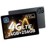 BESTTAB Tablet, Android 15 Tablet-11 Inch FHD Display, 24GB RAM 256GB ROM /2TB TF, T615 Octa-Core AI Tablets, 8000mAh/18W Fast Charge,16MP Camera, TÜV Certified HD,5G Wifi GPS, OTG, Office, Gaming02